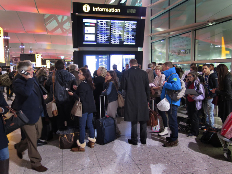 London Airspace Is Restricted Due To A Computer Failure