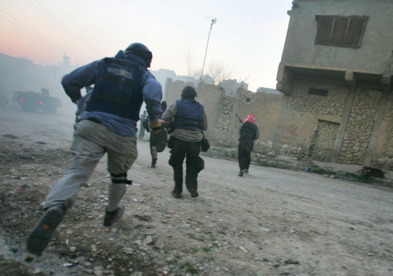U.S. Troops And Iraqi Police Fight Gunbattle In Tal Afar