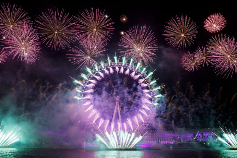 New Year Celebrations in London