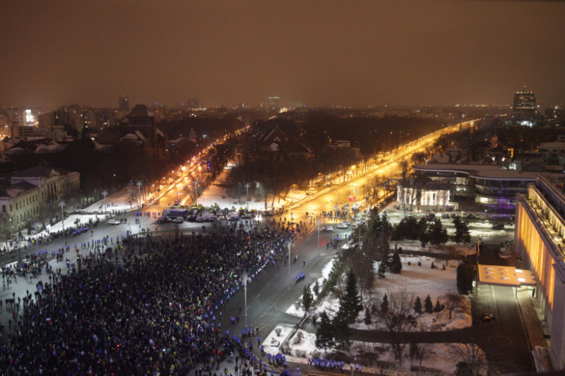 BUCURESTI - PROTEST - GRATIERE