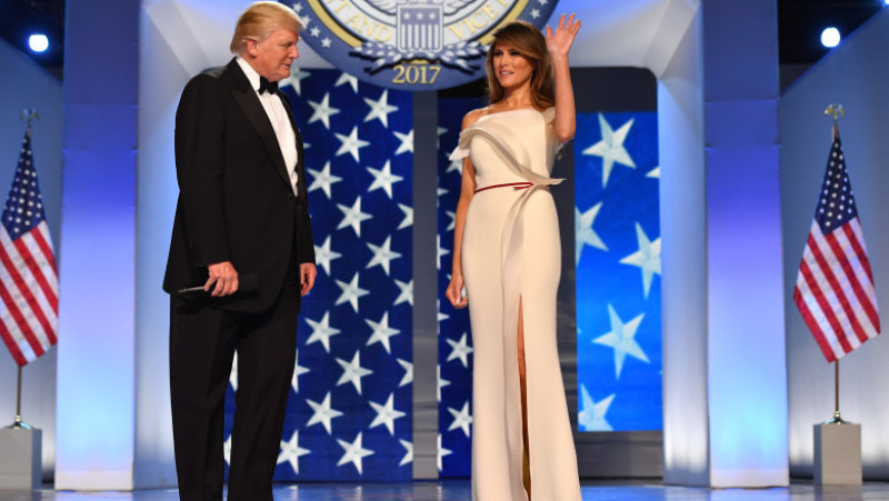 President Trump at the Freedom Ball Ball in Washington, D. C.