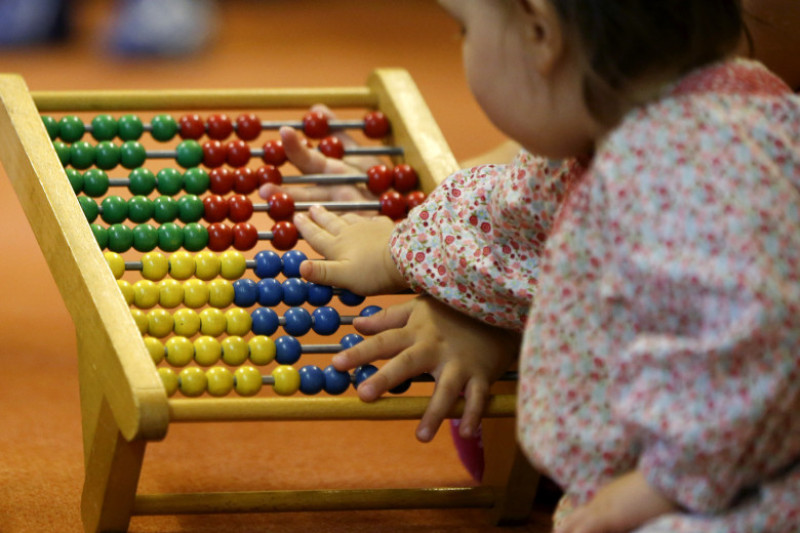 Family Minister Visits Day Care Center As New Law Goes Into Effect