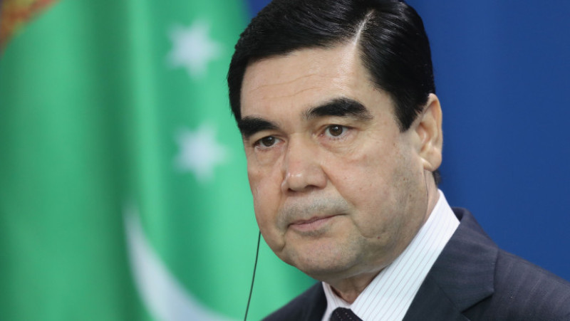 Turkmenistan President Berdymukhamedov Meets Angela Merkel