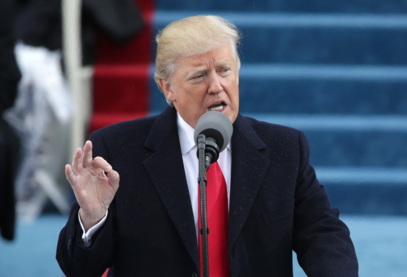 Donald Trump Is Sworn In As 45th President Of The United States
