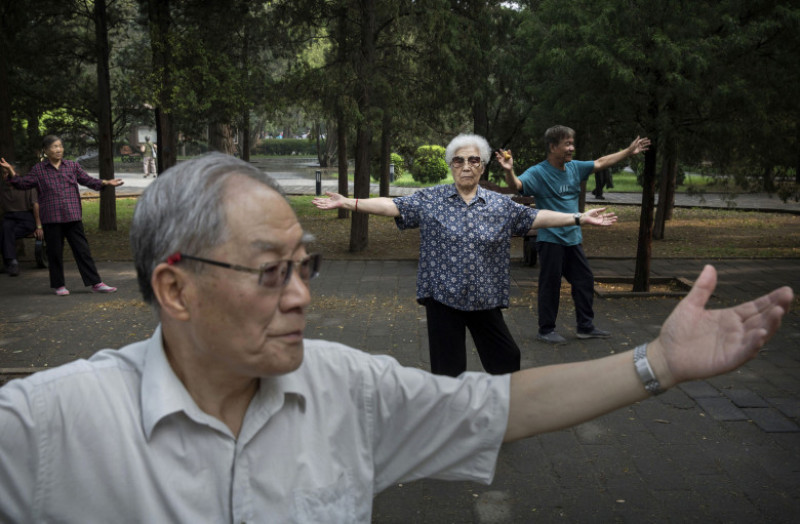 Beijing Park Life A Respite From Urban Growth