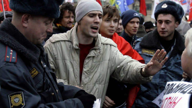 Opposition Parties Rally In Moscow
