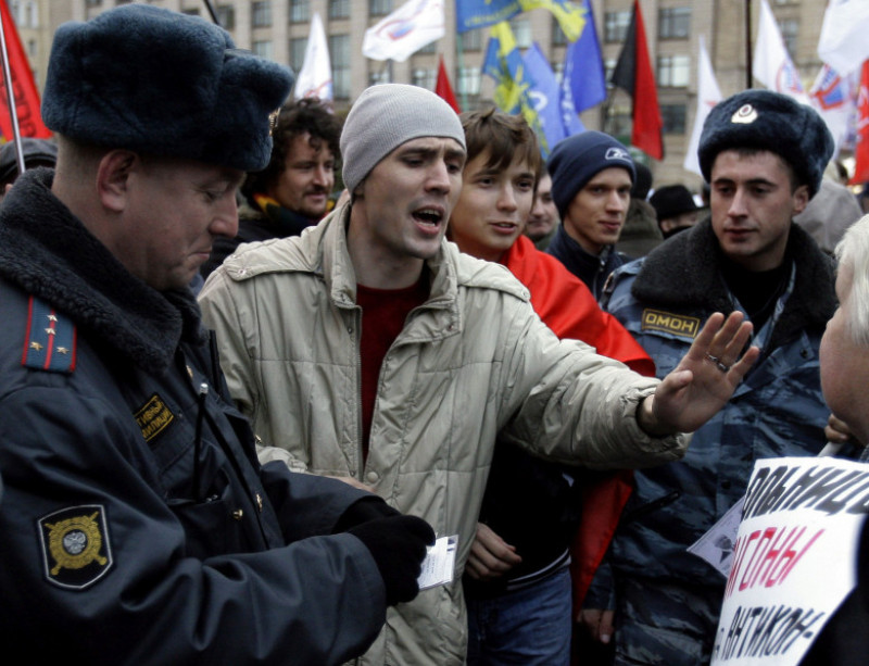 Opposition Parties Rally In Moscow