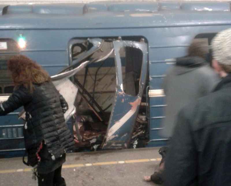 Explosion in St. Petersburg metro system kills at least 10