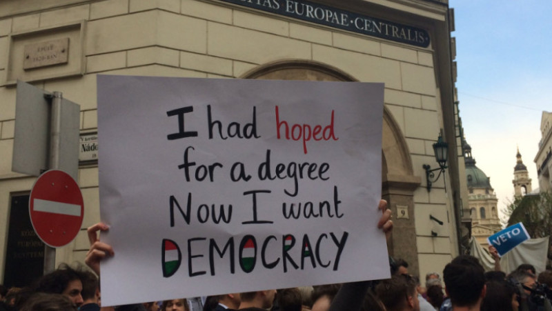 protest budapesta twitter