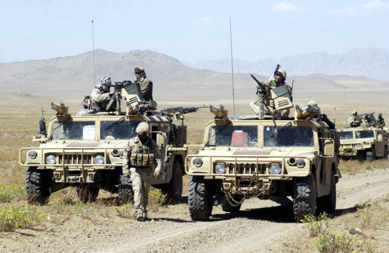 US Special Forces And ANA Hunt Anti-coalition Forces