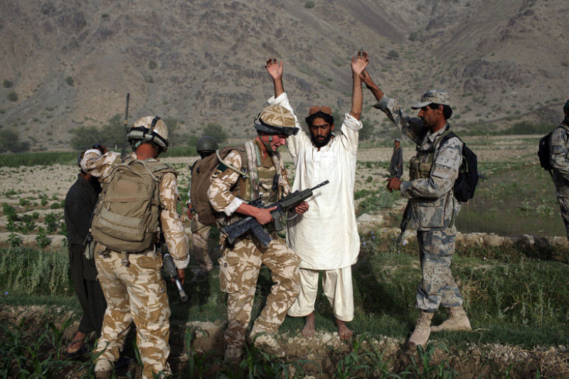 British Paratroopers Conduct Operation To Capture Taliban Leaders