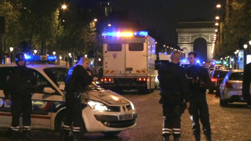 France Paris Police Shot
