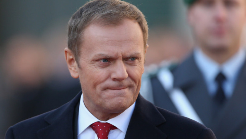 Merkel And Tusk Meet For Government Consultations