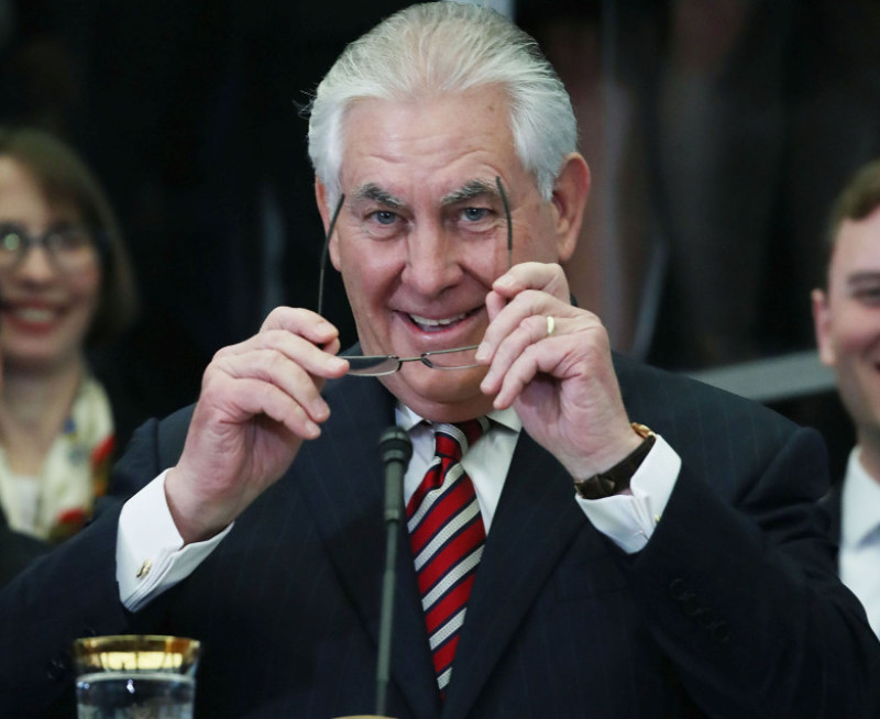 Rex Tillerson Addresses State Department Employees
