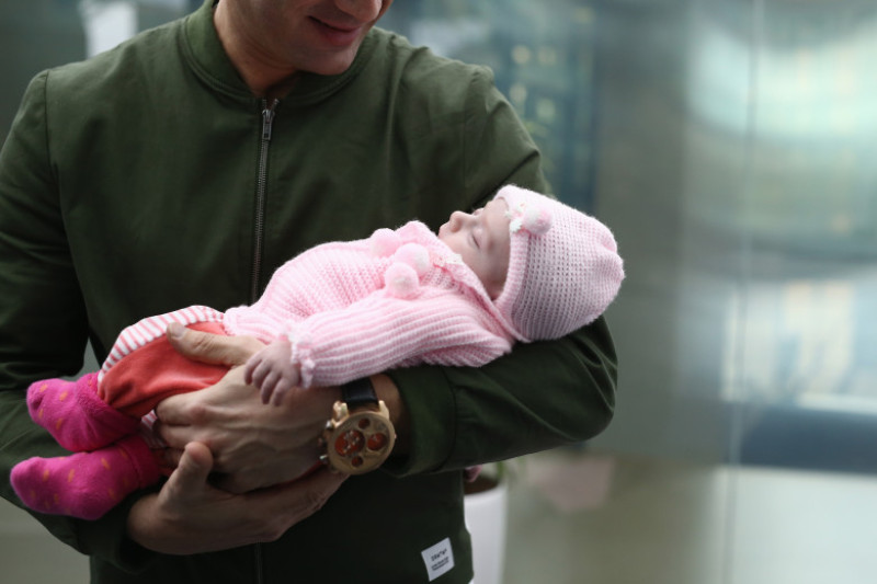 Daniela Katzenberger And Lucas Cordalis Family Photocall