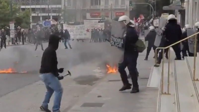 proteste la Atena