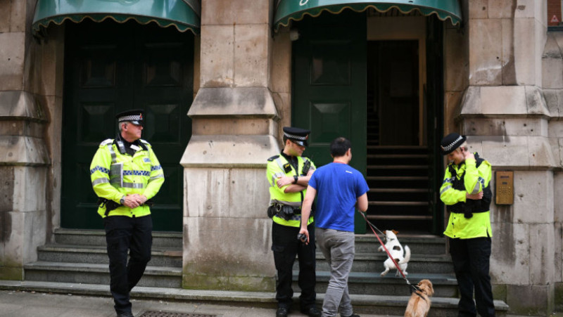 Police Activity In Manchester After The Manchester Terrorist Attack