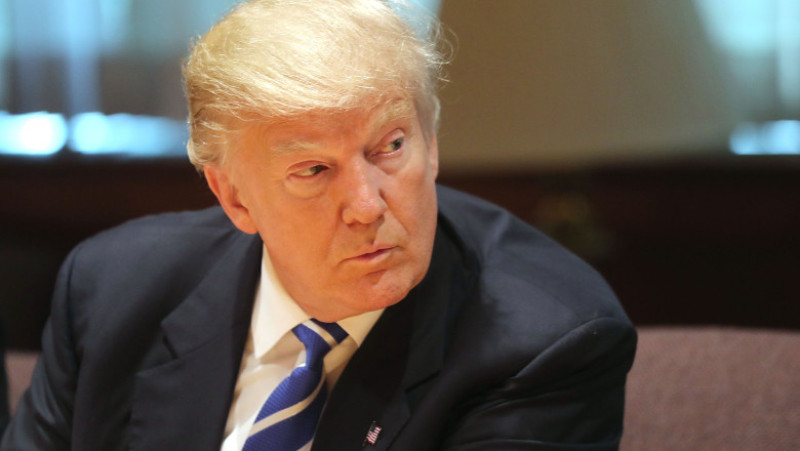 Donald Trump Campaigns In Chicago
