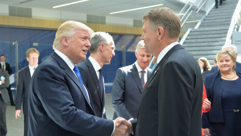 donald trump si klaus iohannis_presidency
