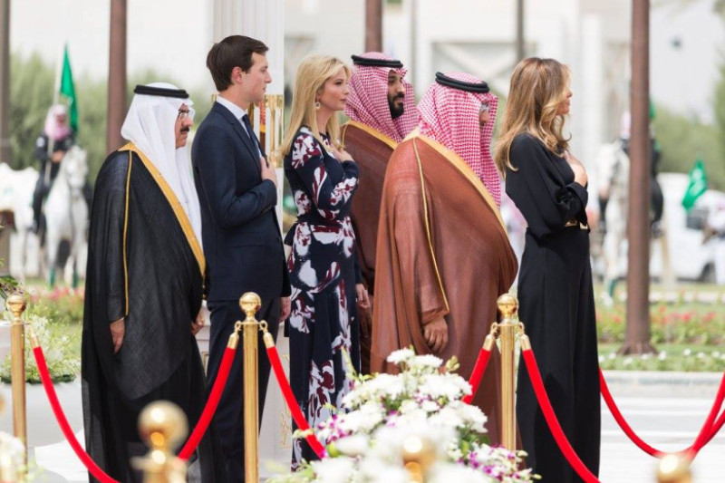 invanka melania arabia saudita fbwhiteehouse