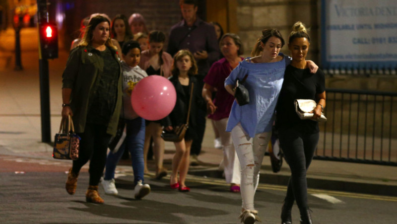 Police Respond To An Incident At Manchester Arena