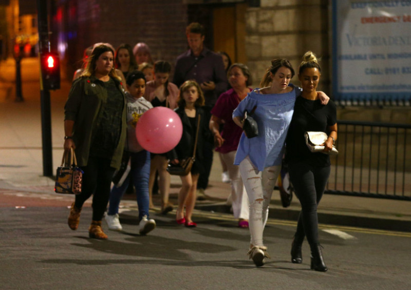 Police Respond To An Incident At Manchester Arena