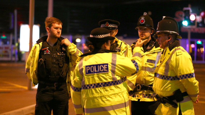 Police Respond To An Incident At Manchester Arena