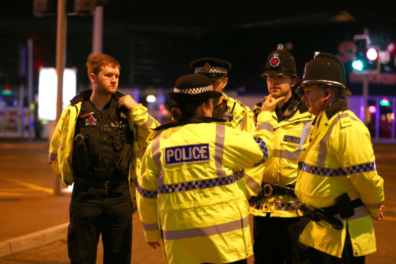 Police Respond To An Incident At Manchester Arena