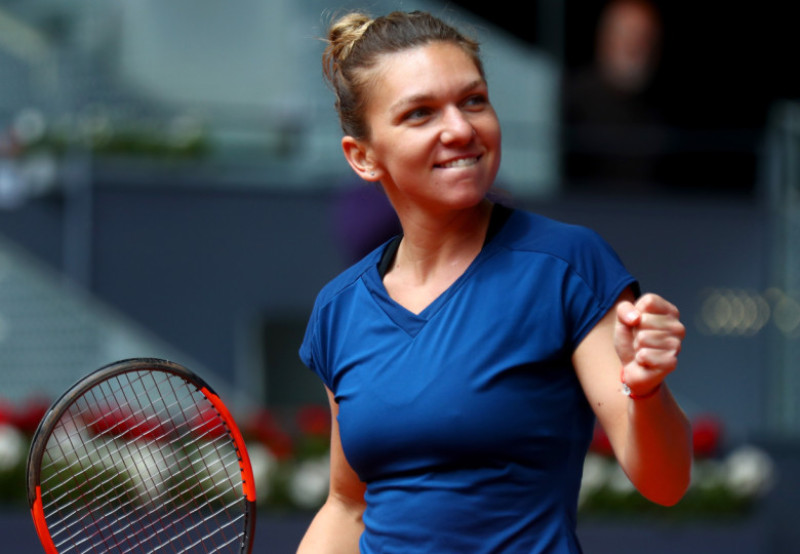 simona halep bucurie