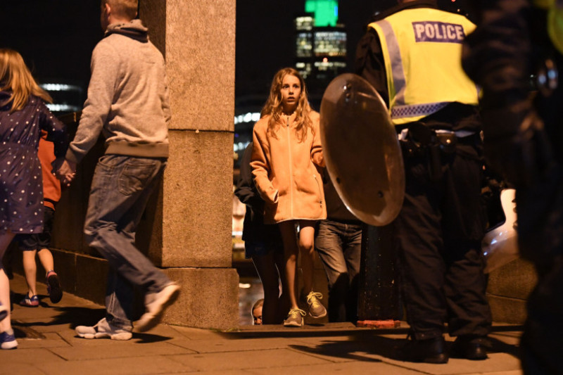 Police Attend Incident At London Bridge