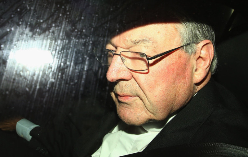 Cardinal George Pell Arrives For Royal Commission Appearance