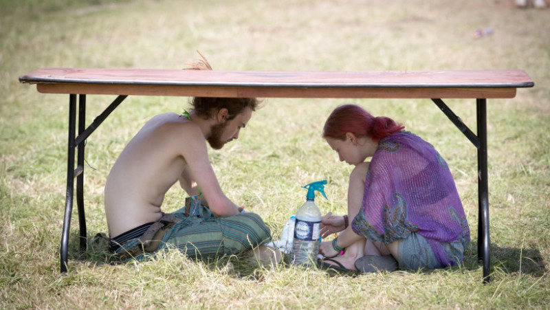 Festival Goers Enjoy Glastonbury 2017 - Day One