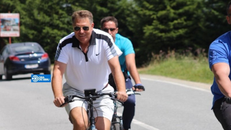 iohannis-bicicleta-2 ora de sibiu