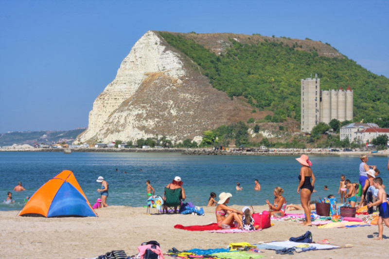 plaja bulgaria kavarna litoral vacanta