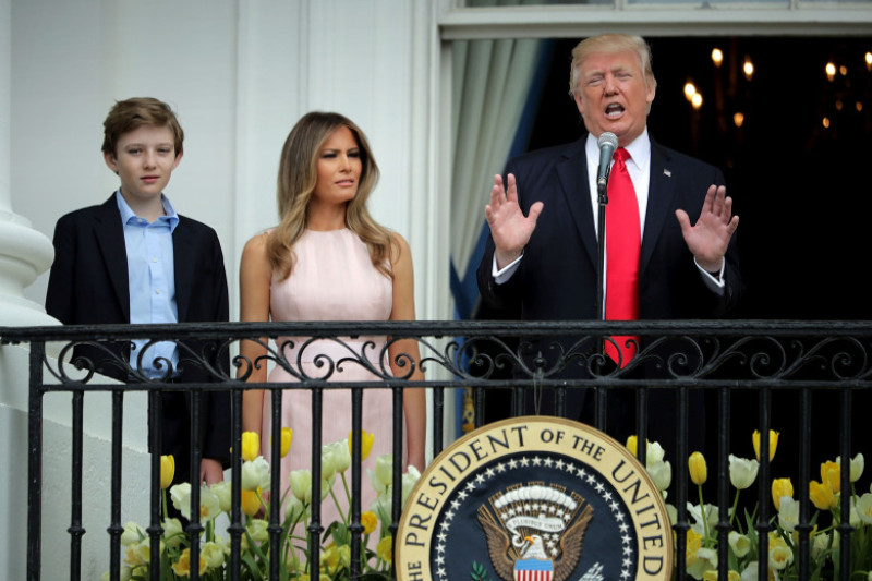 President Trump And Melania Trump Host White House Easter Egg Roll