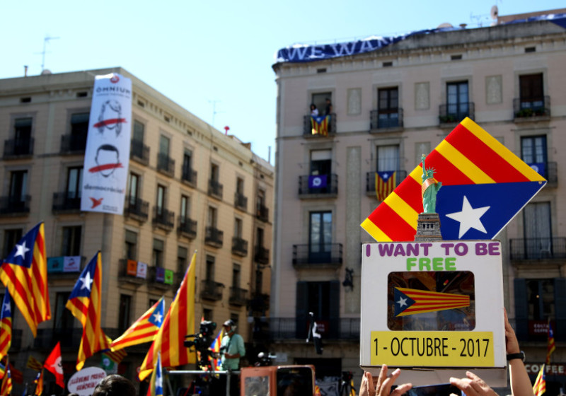 Catalan Mayors Backing Independence Referendum Meeting