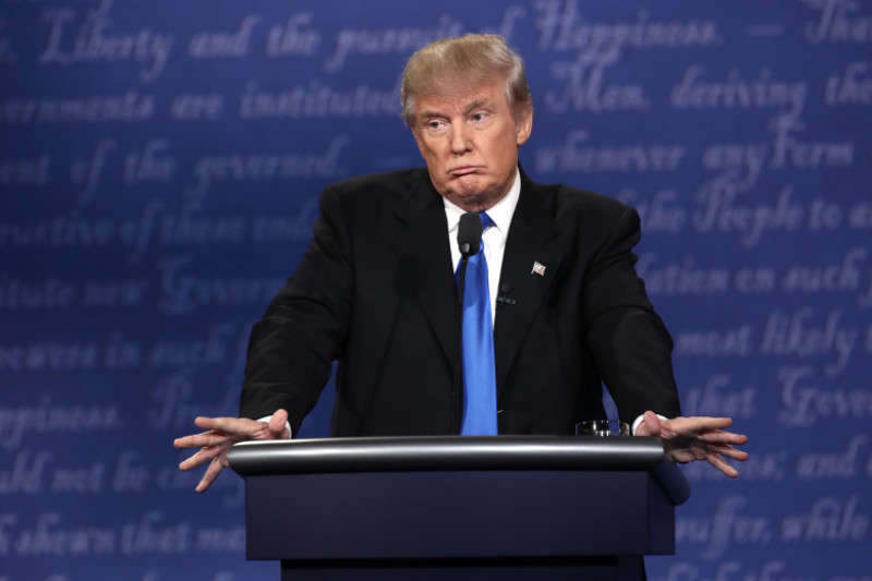 Hillary Clinton And Donald Trump Face Off In First Presidential Debate At Hofstra University