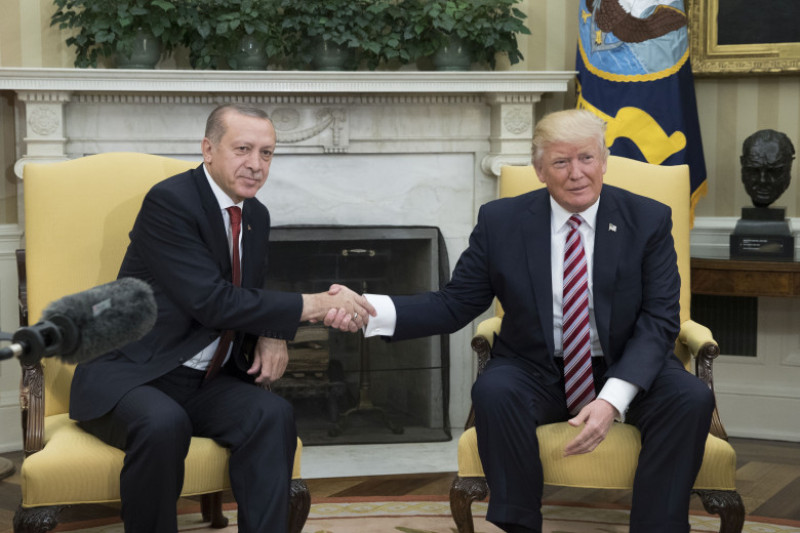 President Trump Hosts Turkey's President Erdogan At The White House