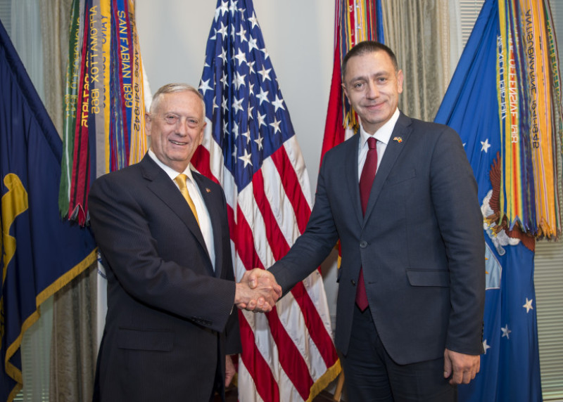 SD hosts Romanian minister of defense