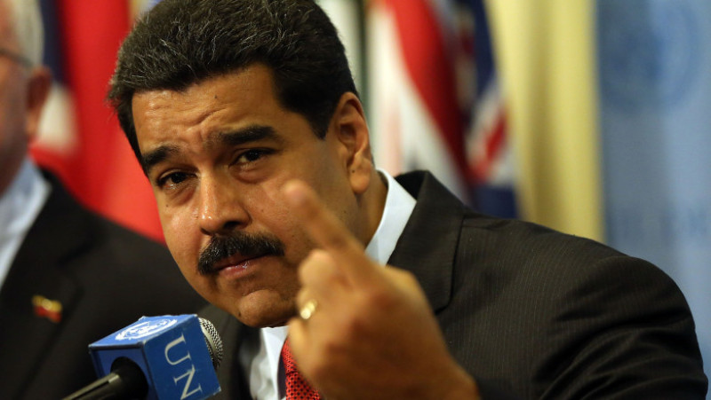 President Of Venezuela Nicolas Maduro Meets With United Nations Secretary General Ban Ki Moon