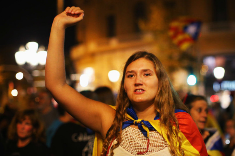 proteste catalonia