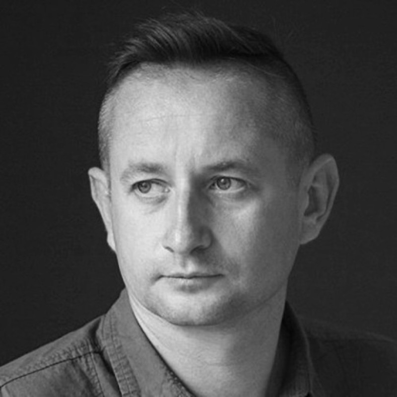Portrait de Serhiy Jadan (Zhadan) septembre 2016 ©Leonardo Cendamo/Leemage