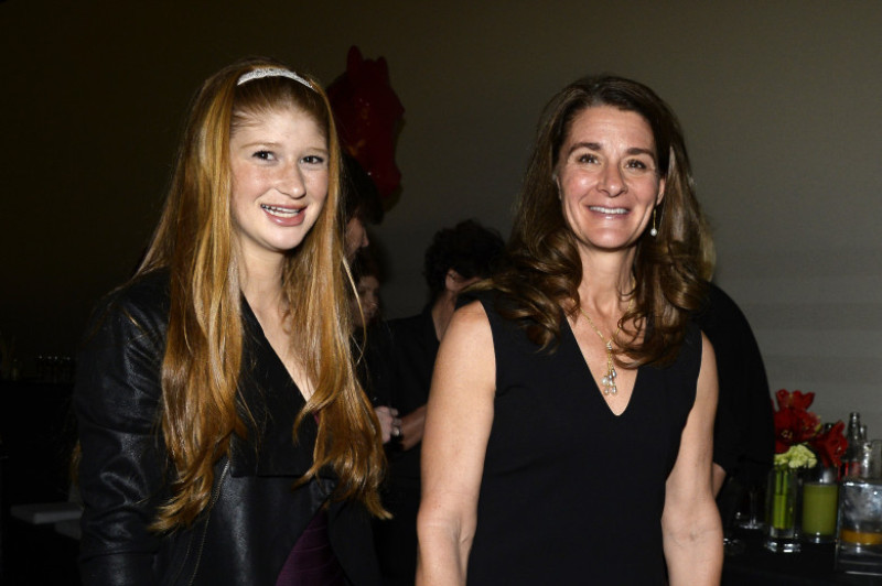 Melinda Gates si fiica ei