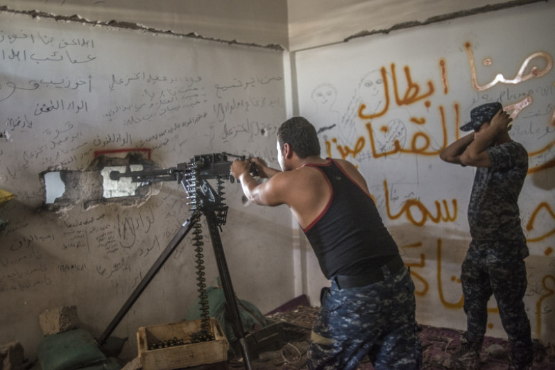 Iraqi Forces Battle Remaining IS Militants In Mosul