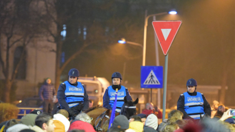 protest jandarmi calare 2 - florin dragusin