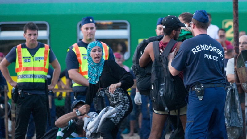 Doors Are Opened To Migrants At Budapest Railway Station
