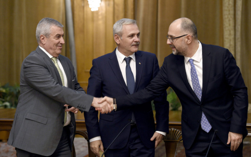 Dragnea Tariceanu Kelemen Hunor agerpres_9334768
