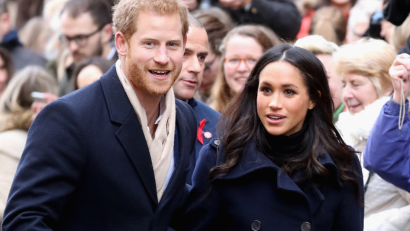 Prince Harry & Meghan Markle Visit Nottingham