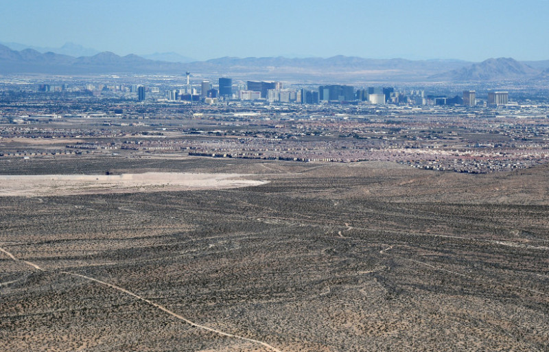 Aerial Views Of Las Vegas