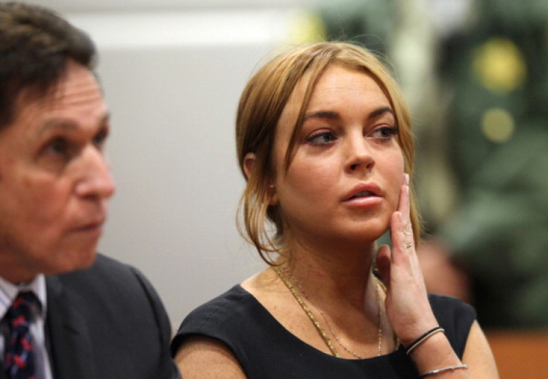 Lindsay Lohan Court Appearance